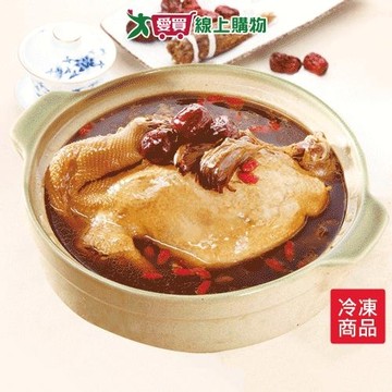 饗城黑蒜頭燉土雞2200g±5%/袋【愛買冷凍】