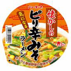 ニュータッチ 懐かしのピリ辛みそラーメン  ×12