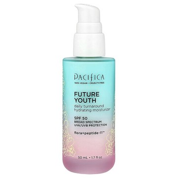 Pacifica, Future Youth，每日補水保濕霜，SPF 50，1.7 液量盎司（50 毫升）