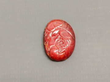 老蜜蠟雕刻件 –  純古董SA-077