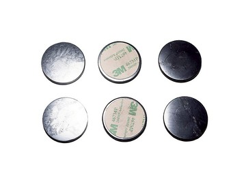 用於手機和筆記本電腦的圓形Shungite貼紙