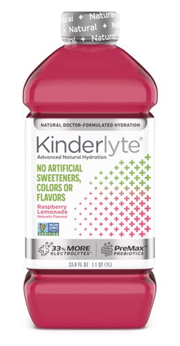 Kinderlyte Advanced Natural Hydration Raspberry Lemonade 33.8 fl oz