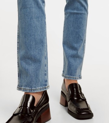 7 For All Mankind Kimmie mid-rise slim-leg jeans