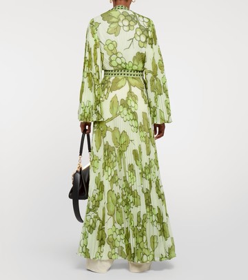 Etro Pleated georgette beach cover-up