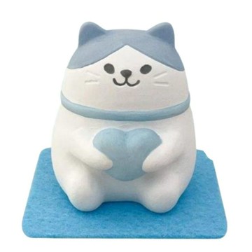 日本 DECOLE 貓咪擴香石 工作運  無香