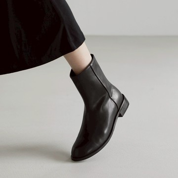 [SAPPUN] Madarine 大圓頭內側拉練短靴 (3cm)