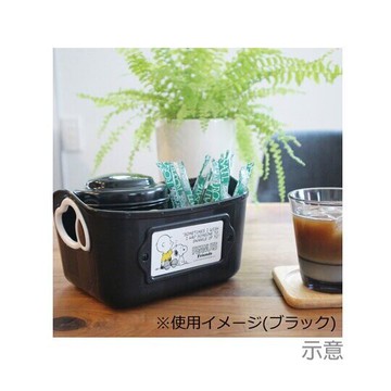 【領券滿額折100】 史努比日製軟式收納盒組《3入.黑藍白》(500ml)