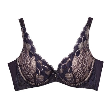 莎薇-VV好愛現 B-C罩杯內衣(自在灰) 性感又透氣的BRA-無縫款-AB3581FT