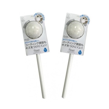 float 磁浮瀝水替換馬桶刷 - 2入 黑色