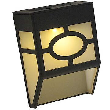 月陽歐式太陽能自動光控2LED璧燈台階燈庭園燈(EU118)