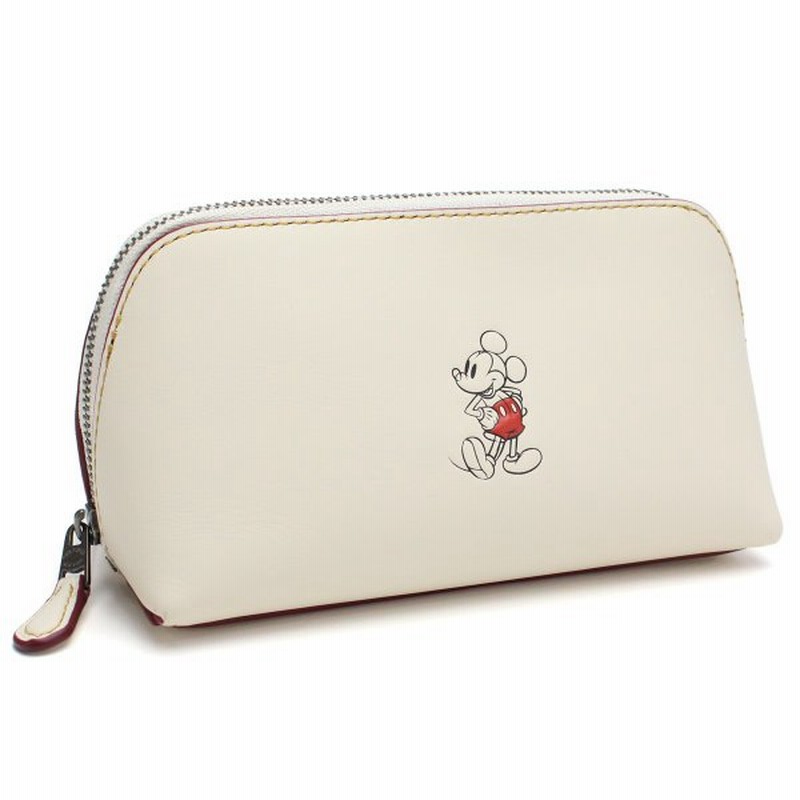 コーチ Coach Coach X Disney ディズニーコラボ ポーチ F590 Qbchk ホワイト系 通販 Lineポイント最大0 5 Get Lineショッピング