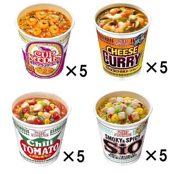 日清食品日清食品　カップヌードルバラエティセット　1箱（20食入） カップ麺