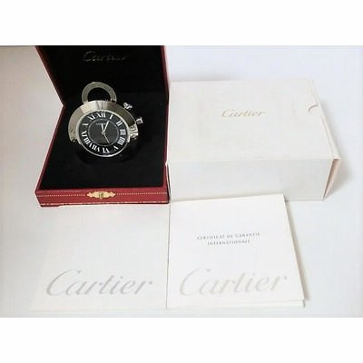 カルティエ トラベルクロック サントス 置時計 ジャンク r400
