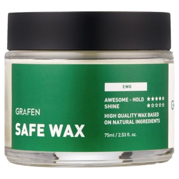GRAFEN Safe 硬泥髮蠟 高品質天然成分  1罐  75ml