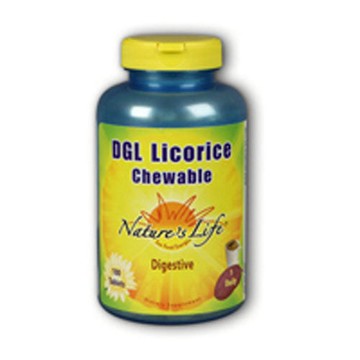 DGL Licorice Chewable Mocha 100 chews by Natures Life