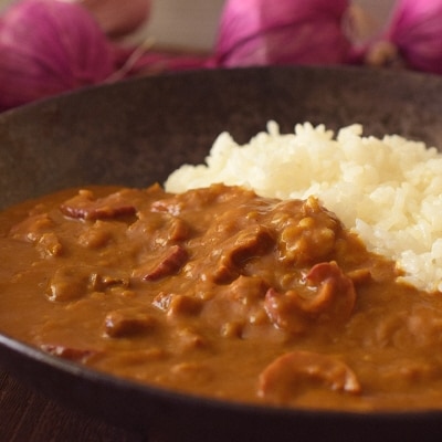 本マグロのホルモンカレー