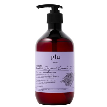 [家速配]plu 精油舒緩沐浴露(佛手柑薰衣草)