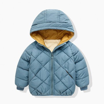 兒童秋冬季夾克外套女童寶寶男童加絨加厚保暖棉服洋氣外貿冬裝潮鑫弘-萌寶童裝