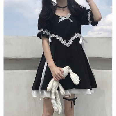 ワンピース 原宿風 萌え 人気 可愛い おしゃれロリータ コスプレ メイド服 ハロウィン ハロウィーン コスチューム クリスマス ワンピース ドレス 通販 Lineポイント最大get Lineショッピング