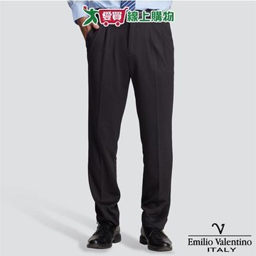 男裝范倫提諾 超柔平面西褲(黑)31-42 素面 柔軟 不易皺 西褲 西裝褲 褲子 長褲【愛買】