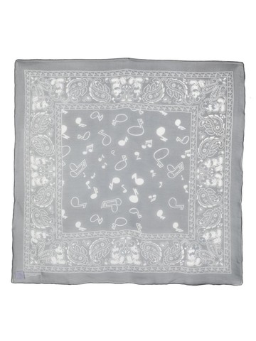 Takahiromiyashita The Soloist - x Disney paisley print scarf - men - Silk - One Size - Blue