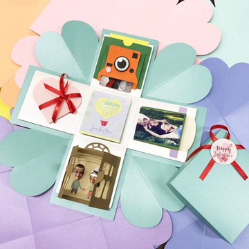 爆炸盒連輕鬆5個機關材料包