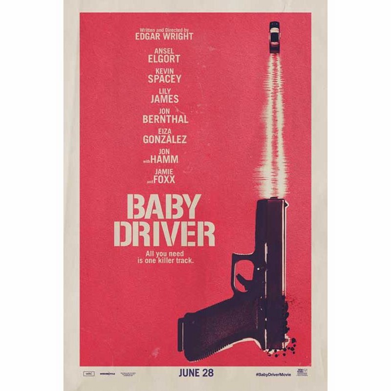 グランドセール 漫画 K614A3 ベイビードライバー 映画 ポスター 洋画 インテリア アートワーク・ポスター