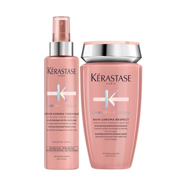 Kerastase卡詩 恆彩重生抗燥組(髮浴-保濕型250ml+熱活精華150ml)