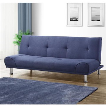 MUNA 洛曼藍色布沙發床