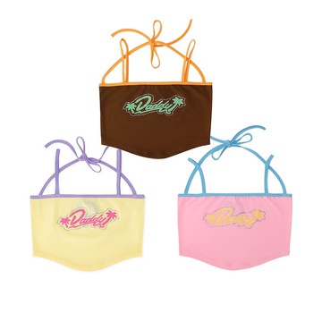 DADDY | West Bay Crop Top 可愛細肩帶短版上衣