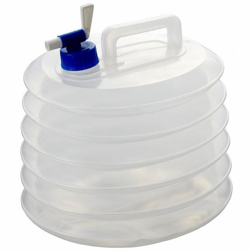 北陸土井 ウォータータンク(水用タンク) 20Lコック付 [キャンプ 水 ウォーター タンク 防災] コック付  