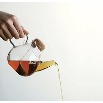 手作森林 日本 KINTO PLUMP 玻璃壺 450ml 茶壺