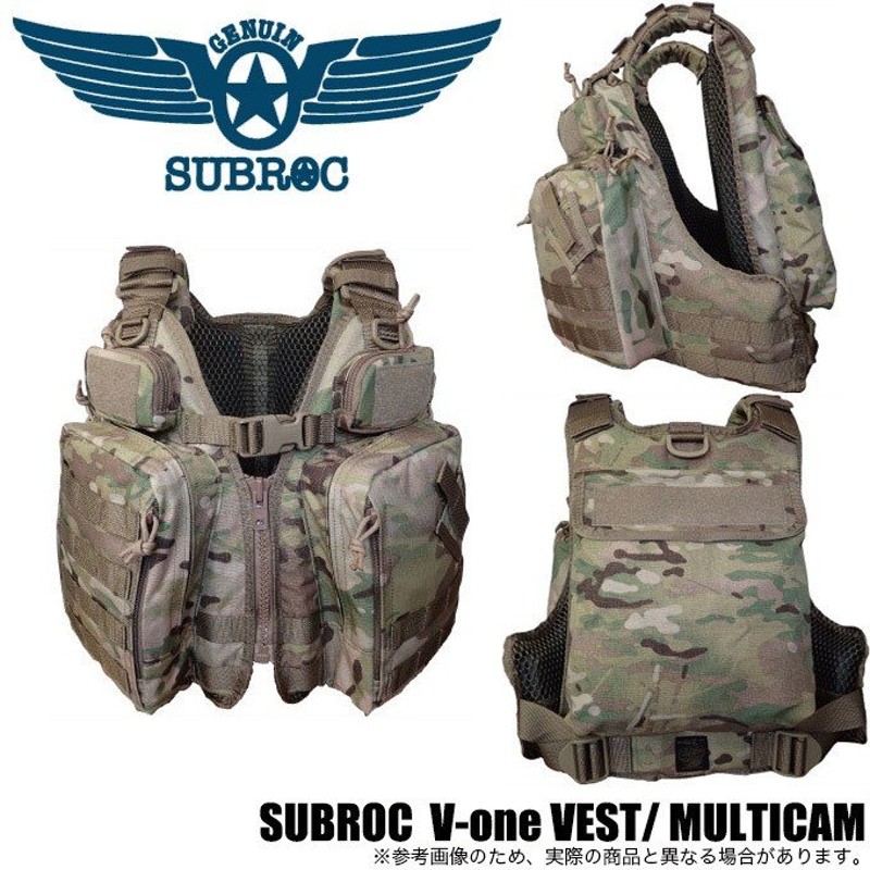 SUBROC V-one VESTサブロック ヴィーワンベスト／マルチカム