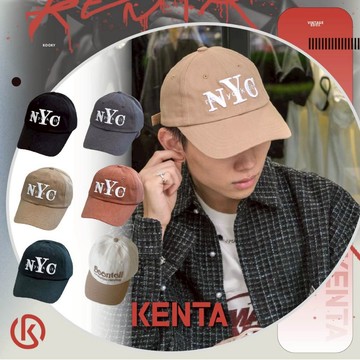 顯臉小🧡立體NYC刺繡棒球帽 美式風格 遮陽防曬配件 老帽 街頭風格 KENTA