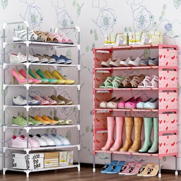 鞋架多層簡易門口家用室內好看經濟型大容量鞋柜子收納神器放門口