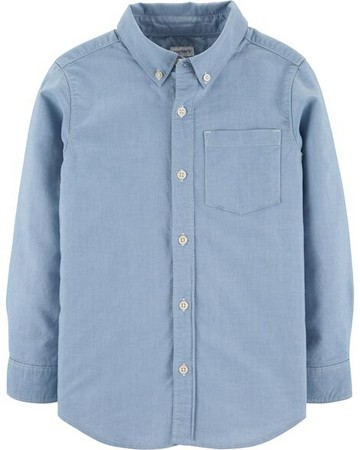 Kid Oxford Button-Front Shirt