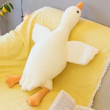特價💡批髮地推大鵝玩偶公仔大白鵝抱枕毛絨玩具抱睡娃娃禮物床上睡覺女毛絨公仔玩偶 衕學送禮物 毛絨玩具 玩偶公仔 AVAO