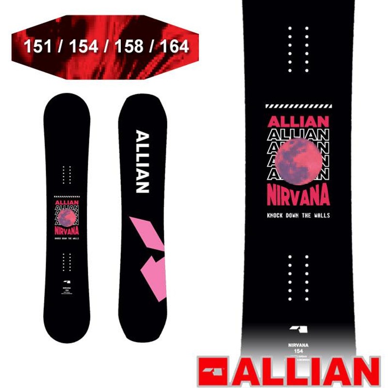 23-24 ALLIAN アライアン NIRVANA ニルバーナ ニルヴァーナ [ 151cm