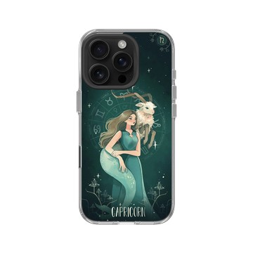 iPhone 16 Pro Clear Case（相機按鈕） 透明 - Ludmilacerafoce - 摩羯座