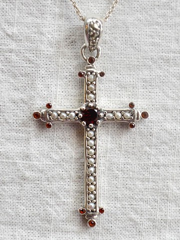 Atier Garnet Necklace