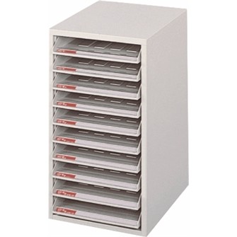 SY-B4-W-210-OP B4 10抽 開放式效率櫃/資料櫃