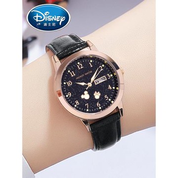 迪士尼手表女款學生中學生小學生初中生高中生女生兒童女孩電子表