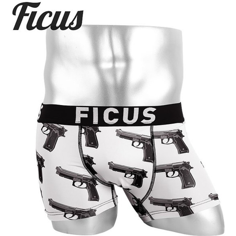 ボクサーパンツ メンズ Gun Shots 拳銃 かっこいい Ficus フィークス 通販 Lineポイント最大0 5 Get Lineショッピング