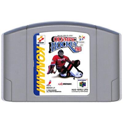 N64 オリンピックホッケーナガノ98 （ソフトのみ）【中古 