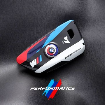 適用寶馬BMW新4係鑰匙套 M2大刀鋒鑰匙殼 2係225i/M240i/M2專用425i/430i扣i4 汽車鑰匙包殻扣