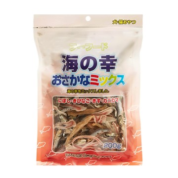 藤澤 寵物零食 200g 日本原裝進口 挑嘴貓限定 東京灣直送  綜合海鮮  1包