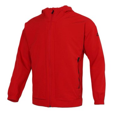 adidas Sports hooded Long Sleeves Jacket Red