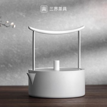 三界電陶爐西壺燒水壺不銹鋼煮茶壺家用泡茶壺燒水壺煮茶器迷你壺