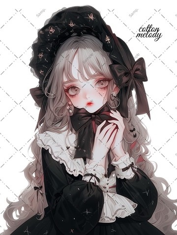 original sticker no.984 人物貼紙 原創貼紙 人物貼紙 女孩貼紙 原創人物貼紙