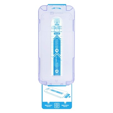 HODA 好貼 抗藍光玻璃保護貼 附無塵艙貼膜神器  iPhone 16 Plus/15 Plus  1個
